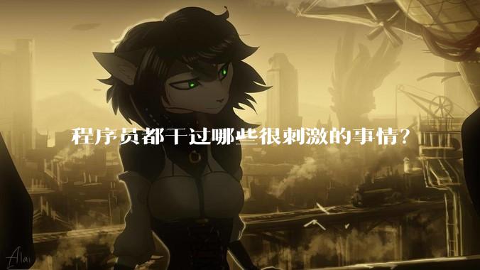 程序员都干过哪些很刺激的事情？