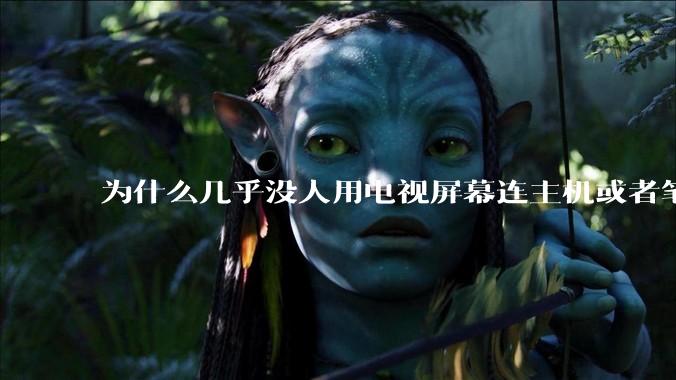 为什么几乎没人用电视屏幕连主机或者笔记本当显示器？