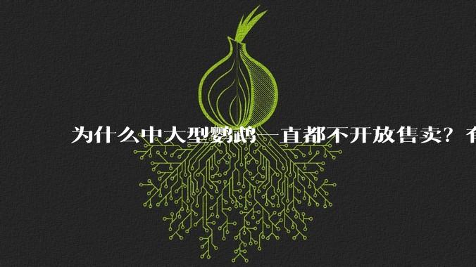 为什么中大型鹦鹉一直都不开放售卖？有哪些原因呢?
