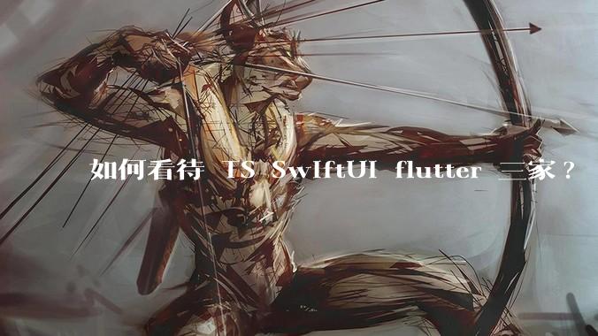 如何看待 TS SwiftUI flutter 三家?