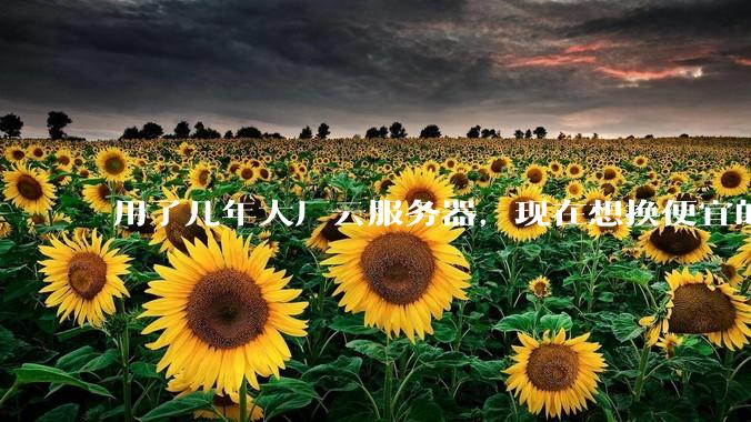用了几年大厂云服务器，现在想换便宜的，有推荐的吗?